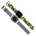 Black Yellow Camo Wristband