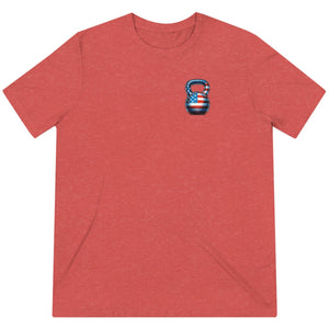 American Flag Kettlebell Tee