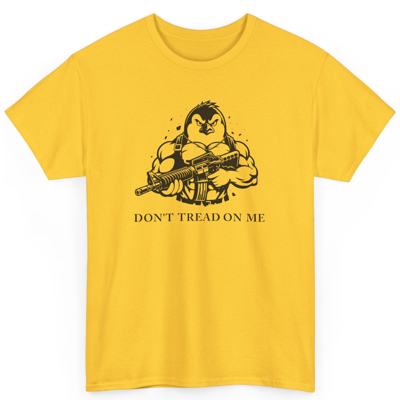 Unisex Don't Tread On Me Penguin Gadsden  T-Shirt