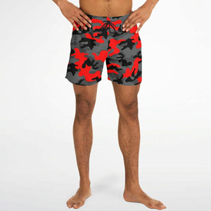 Black & Red Camo Trunks