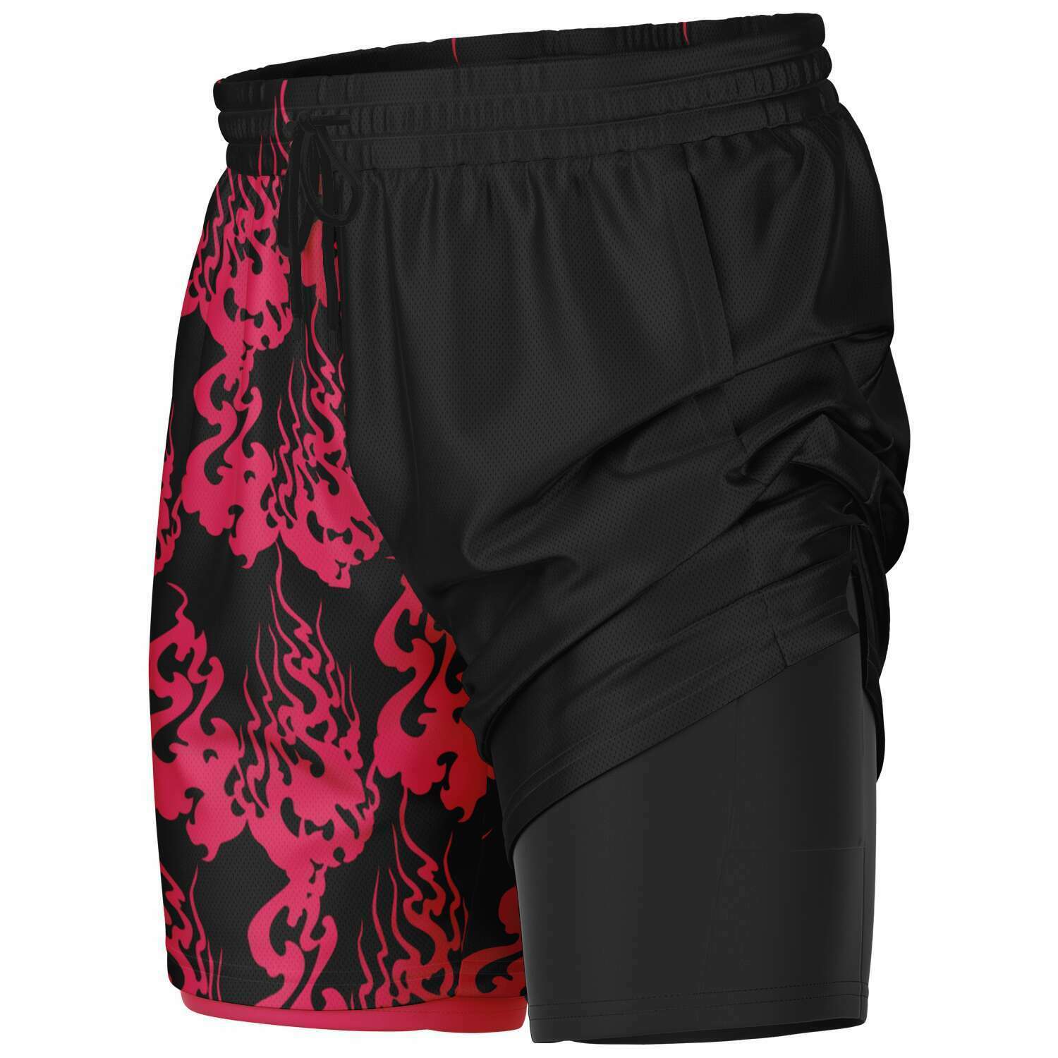 Watermelon Black Phantom Ghost Shorts