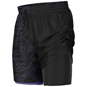 Purple Clouds Shorts