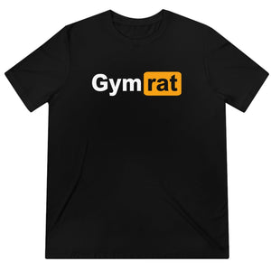 Men's Unisex Gym Rat Tri-blend T-Shirt