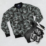 Black M90 Polygon Camo Jacket