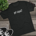Unisex Got Signal? Houthi OpSec Chat Tri-Blend Crew Tee