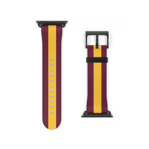 Maroon Yellow Wristband