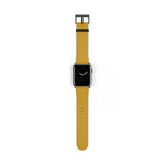 School Spirit Varsity Sports Game Day Football Gold Apple Watch Wrist Band