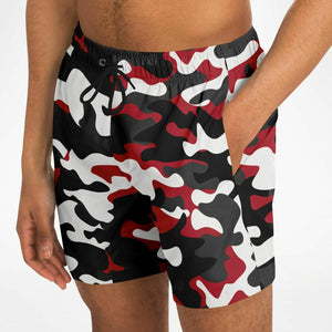 Red & White Camo Trunks