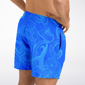 Blue Sea Creatures Trunks