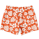 Orange Hawaii Trunks