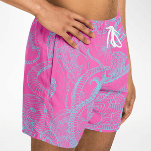 Pink Sea Creatures Trunks