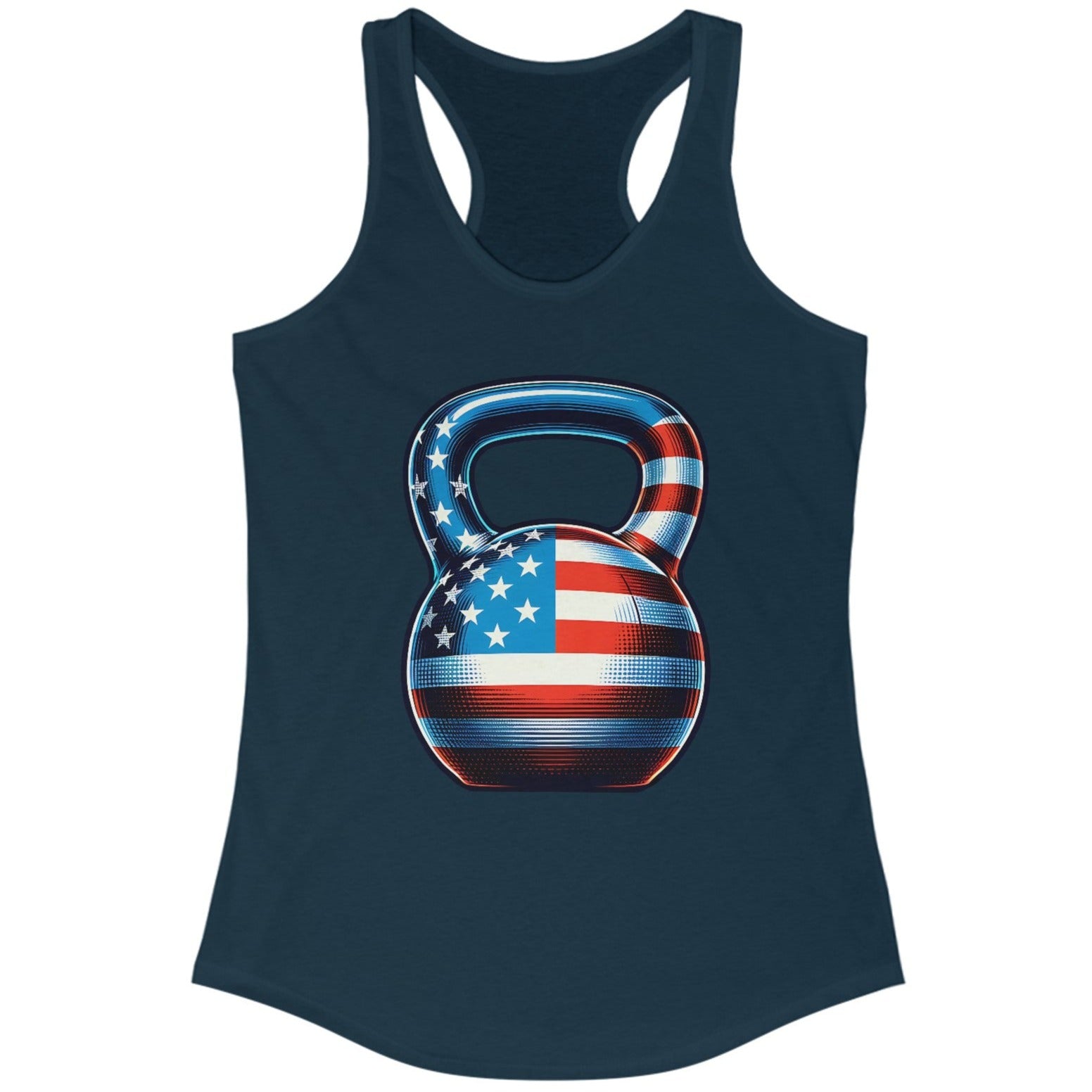 American Flag Kettleback Classic Tank Top