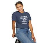 Unisex Jasmine Crockett Is My Spirit Animal Garment-Dyed T-Shirt
