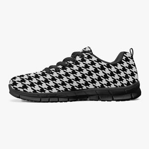 Houndstooth Plaid Sneakers