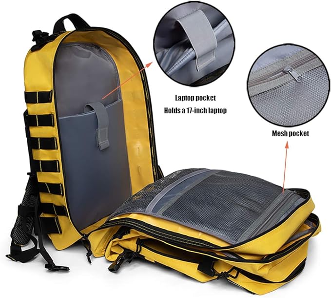 Yellow 45L Ruck