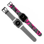 Black Pink Camo Wristband
