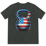 American Flag Kettlebell Tee