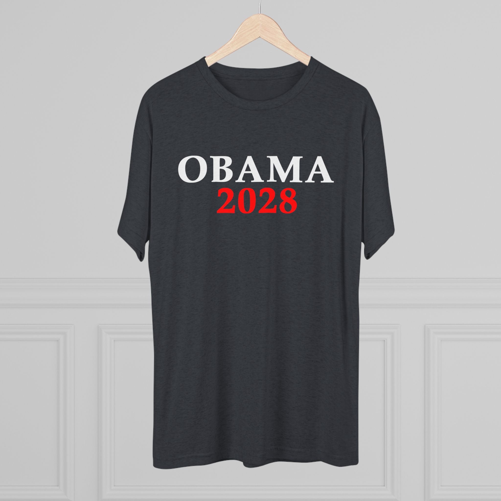 Unisex Obama 2028 Tri-Blend Crew Tee