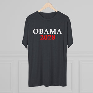 Unisex Obama 2028 Tri-Blend Crew Tee
