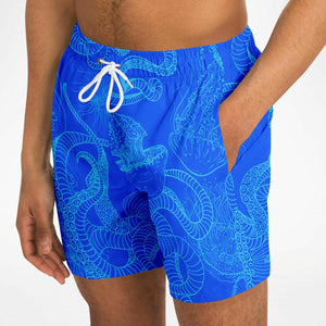 Blue Sea Creatures Trunks