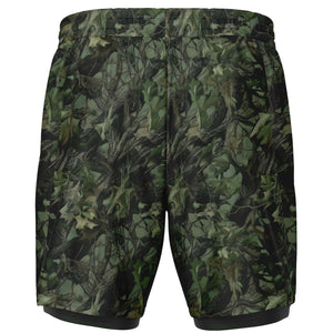 Summer Green Camo Shorts