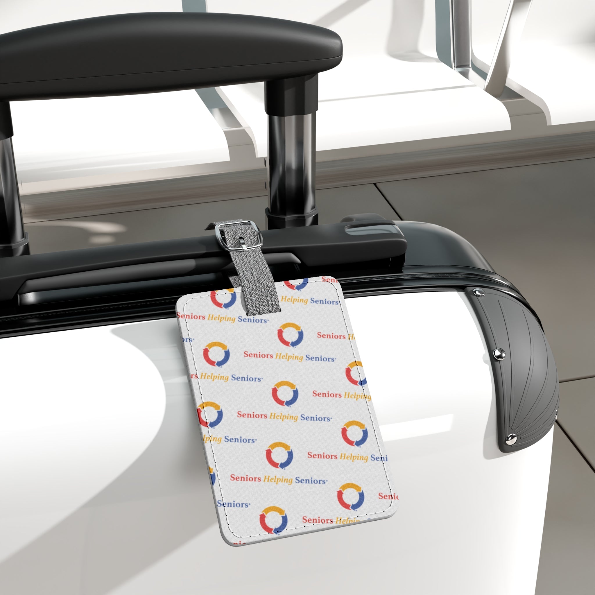 SHS Pattern Saffiano  Luggage Tag