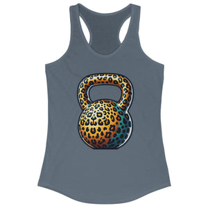 Leopard Print Kettlebell Classic Tank Top