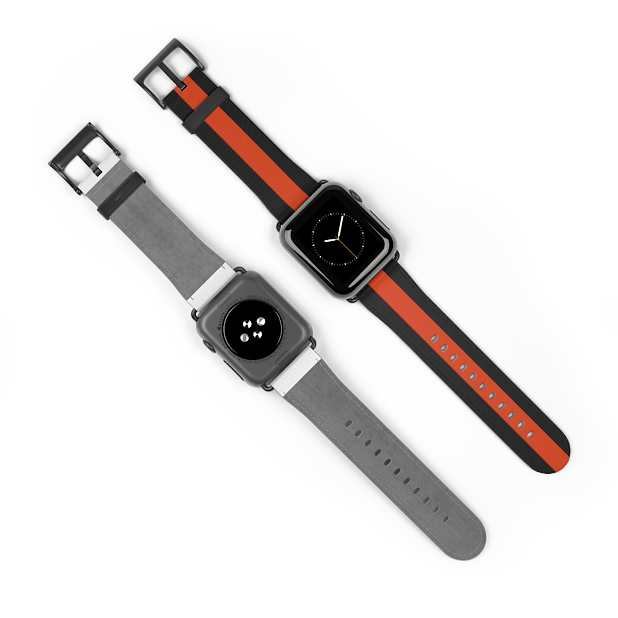 Black Orange Wristband