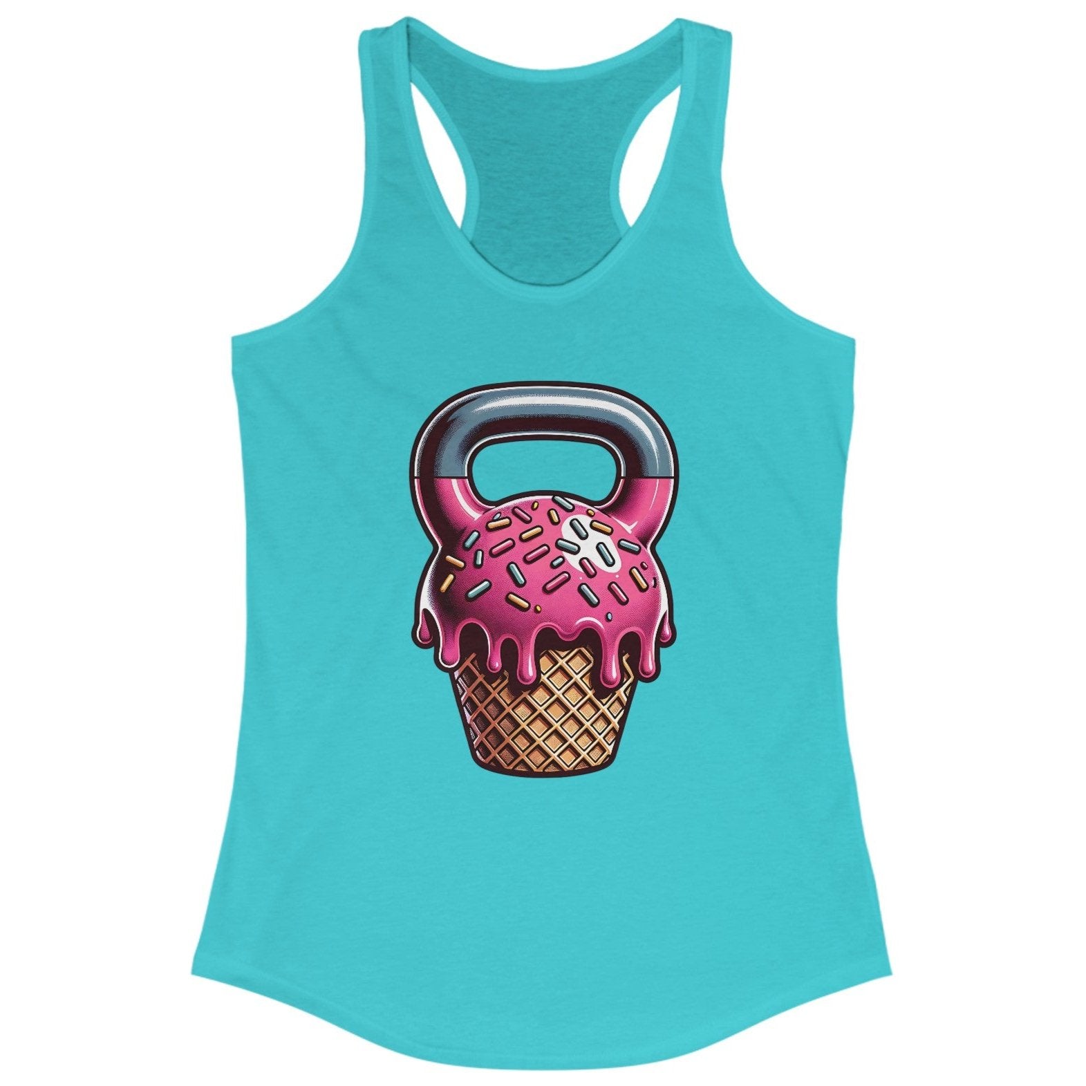 Ice Cream Kettlebell Classic Tank Top