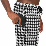 Houndstooth Plaid Joggers