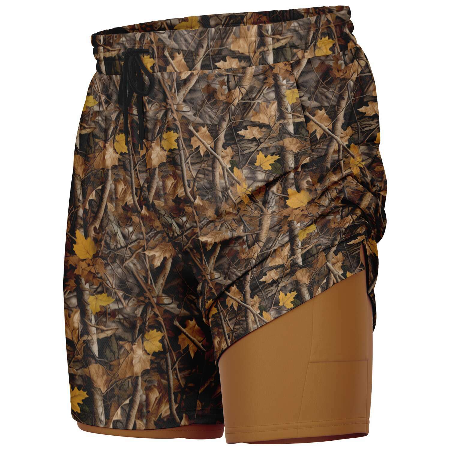 Autumn Mountains Camo Shorts