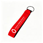 SHS Red Wristlet Keychain Wristband Keychain