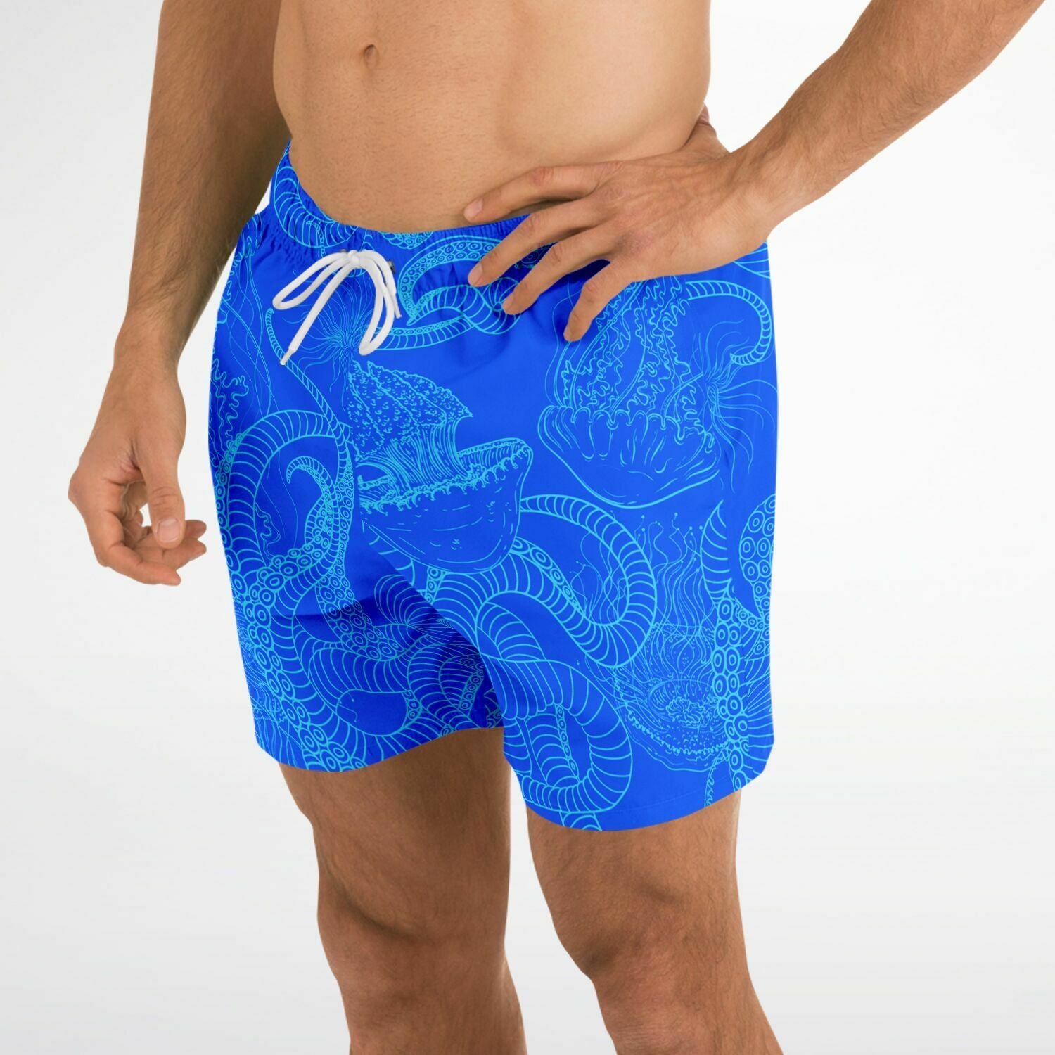 Blue Sea Creatures Trunks