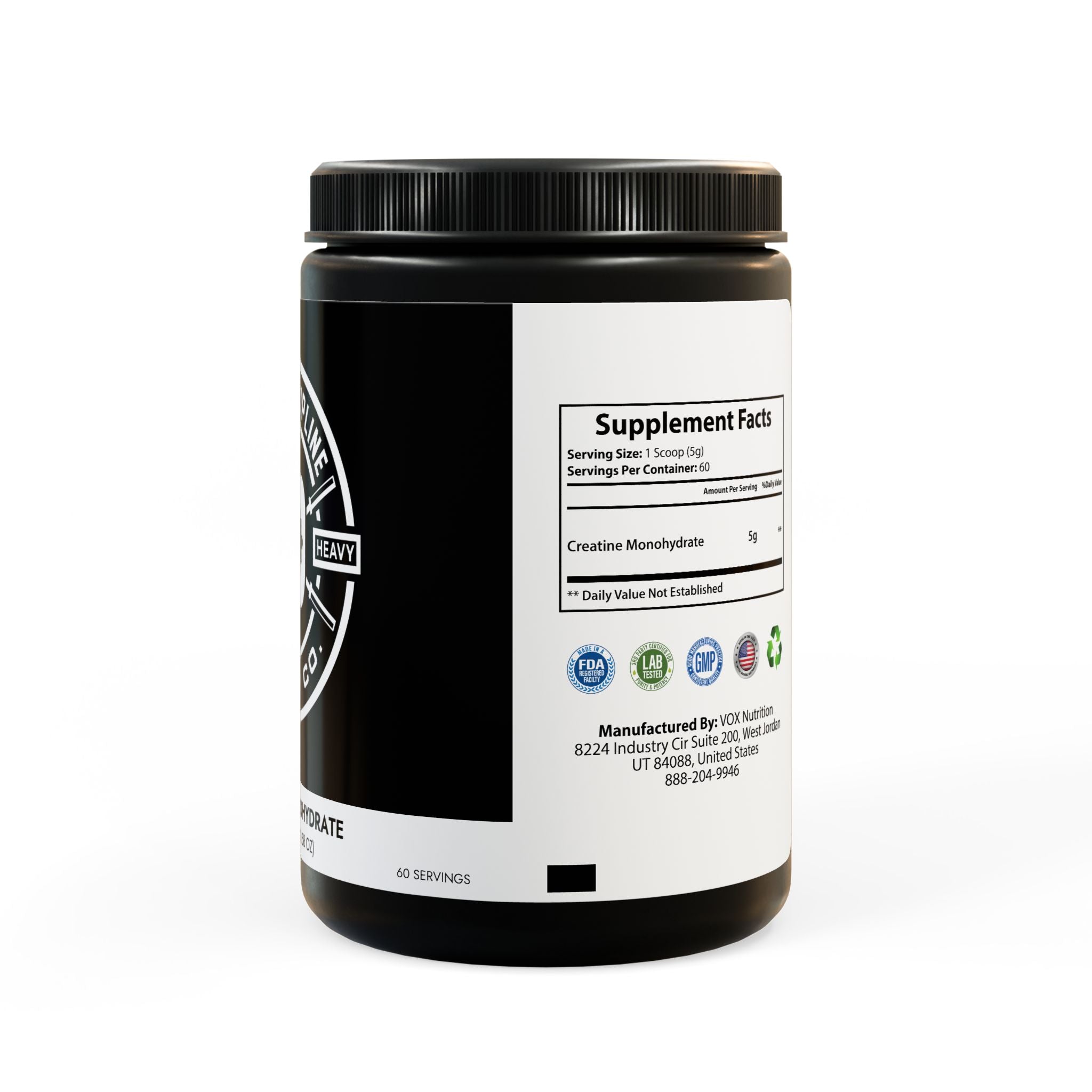 Creatine Monohydrate (300g, 10.58oz)