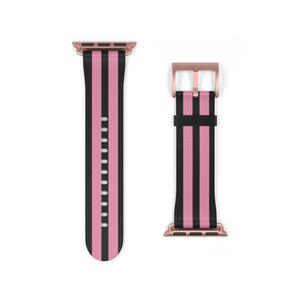 Black Pink NATO Stripe Wristband