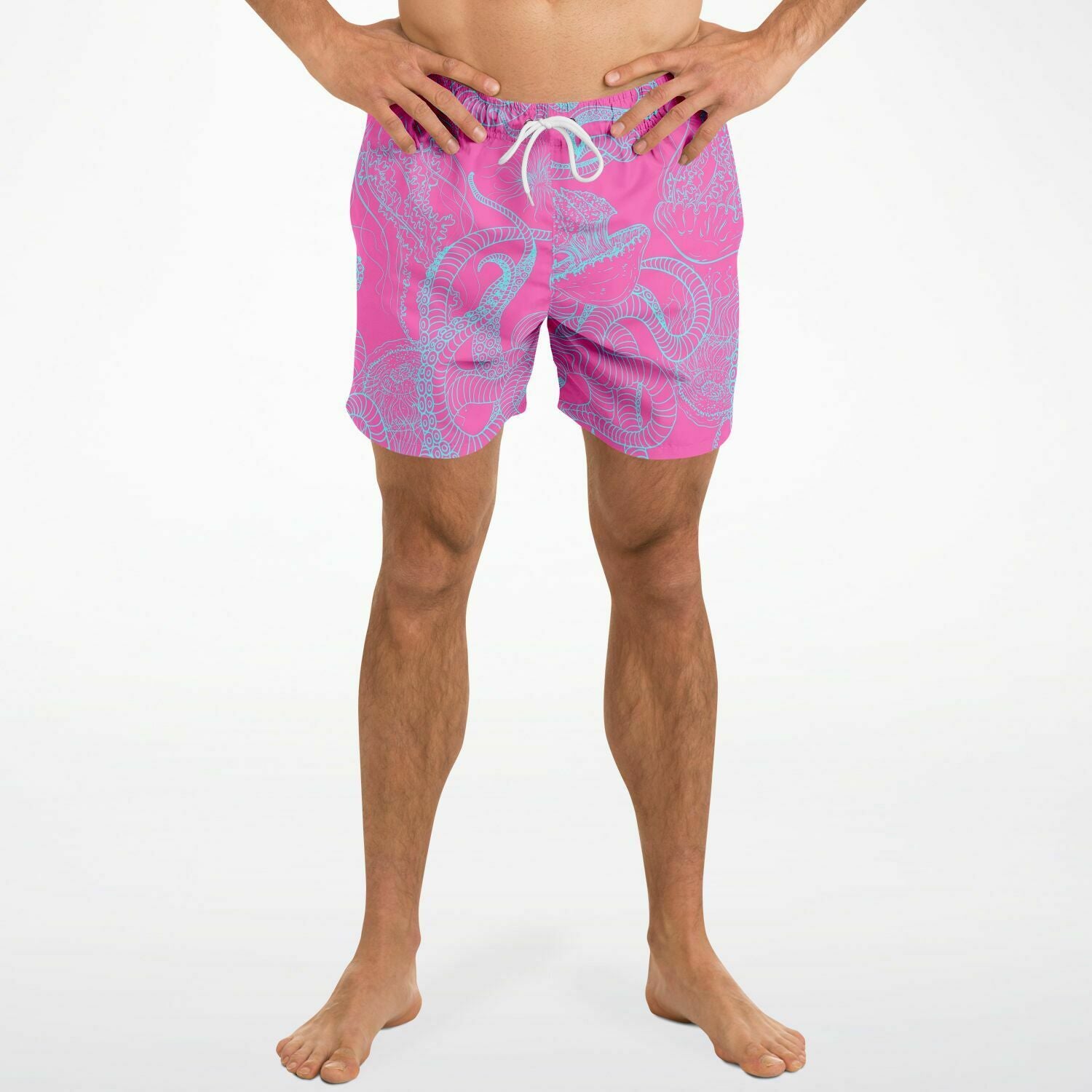 Pink Sea Creatures Trunks