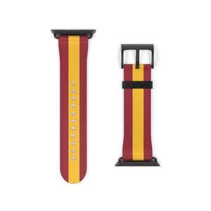 Maroon Yellow Wristband