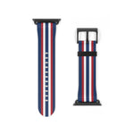Blue Red White NATO Stripe Wristband