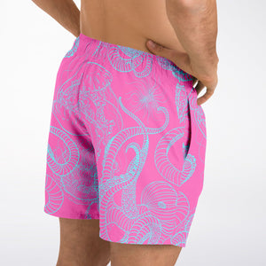 Pink Sea Creatures Trunks