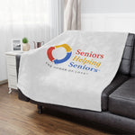SHS Stacked Minky Blanket