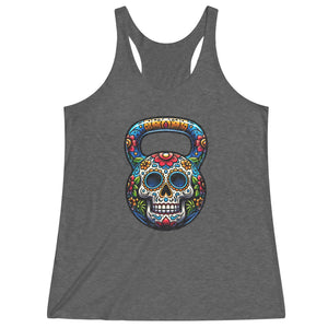 Dia De Los Muertos Kettlebell Tank Top