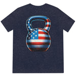 American Flag Kettlebell Tee