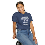 Unisex Jasmine Crockett Is My Spirit Animal Garment-Dyed T-Shirt