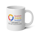 SHS Tricolor Jumbo Coffee Mug, 20oz