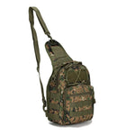 Digital Jungle Camouflage Tactical Over The Shoulder Rucksack Sling Molle EDC Bag