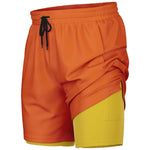 Orange Yellow Shorts