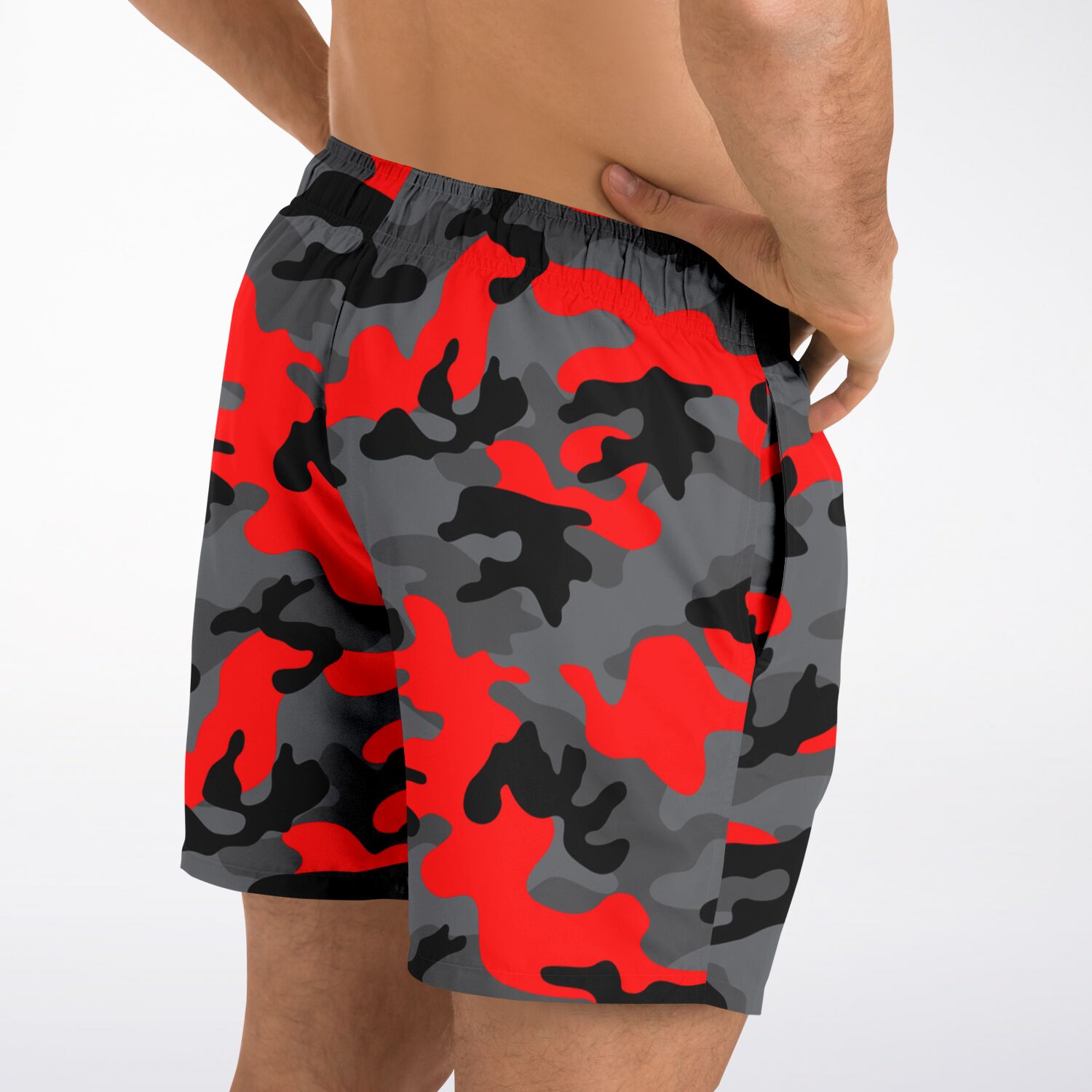 Black & Red Camo Trunks