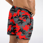 Black & Red Camo Trunks