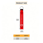 SHS Red Wristlet Keychain Wristband Keychain
