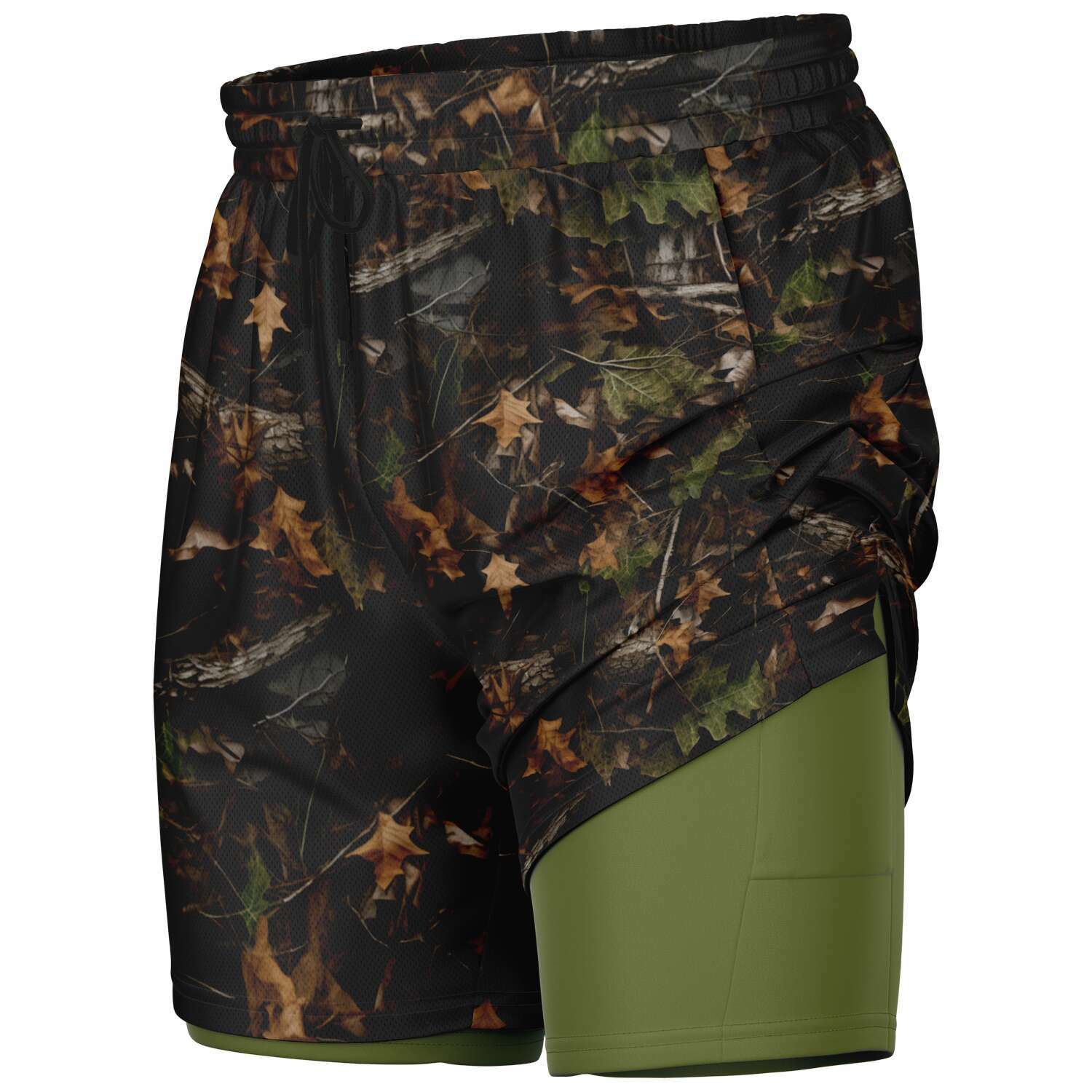 Early Fall Camo Gym Shorts